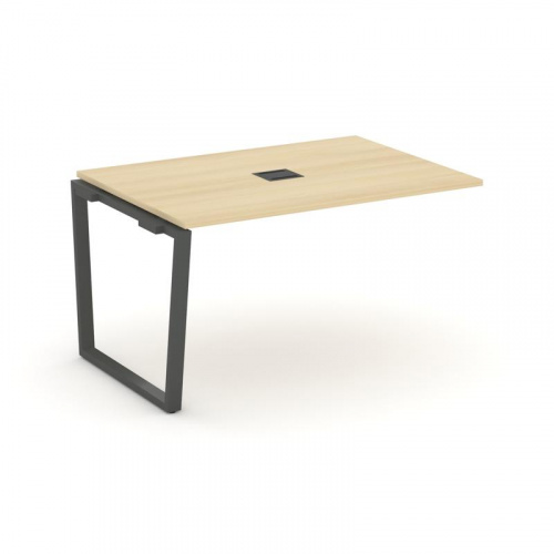 Style Project Проходной наб. элем. перег. стола SN-6T2.NSPRG-001 Акация Лорка/Металл Антрацит/Заглуш фото 28