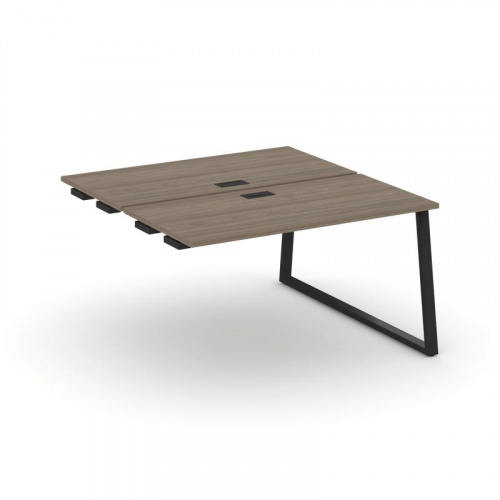 Style Project Стол-приставка к опор. элем. SN-6T1.DPRS-012 Акация Лорка/Металл Антрацит/Заглушка Пла фото 4