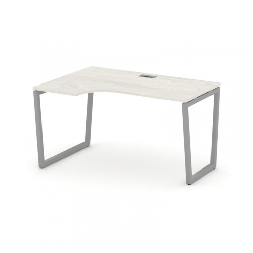 Style Project Стол рабочий эргоном. SN-4T2.SPA-022(L) Акация Лорка/Металл Антрацит/Заглушка Пластик фото 11