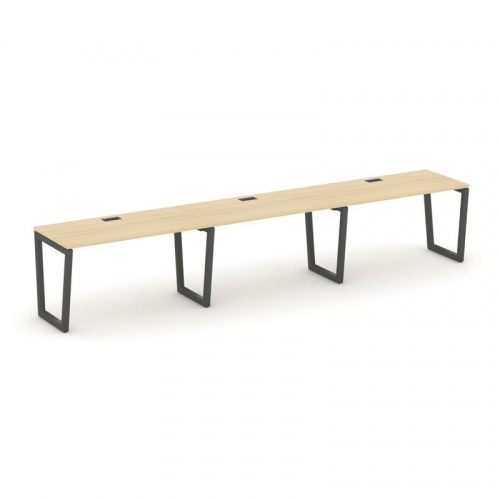 Style Project Рабочая станция 1 сторон. SN-5T2.ORS-044 Акация Лорка/Металл Антрацит/Заглушка Пластик фото 28