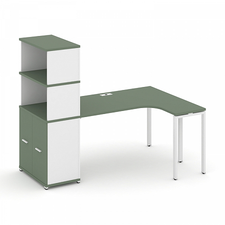Стол эргономичный с опорным распашным шкафом Concept CN.SA-216(R)