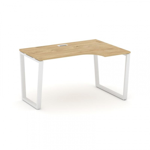 Style Project Стол рабочий эргоном. SN-6T2.SPA-002(R) Акация Лорка/Металл Антрацит/Заглушка Пластик фото 3 Style Project Стол рабочий эргоном. SN-6T2.SPA-002(R) Акация Лорка/Металл Антрацит/Заглушка Пластик фото 3