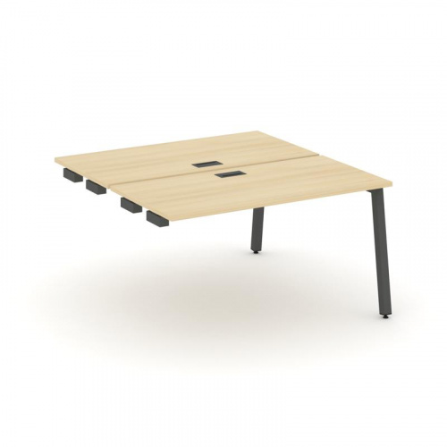 Style Project Стол-приставка к опор. элем. SN-5A.DPRS-002 Дуб Табак/Металл Белый 1180*1232*750 фото 21