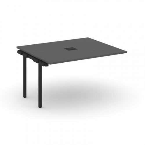 Style Project Проходной наб. элем. перег. стола SN-4P.NSPRG-034 Вяз Благородный/Металл Черный 1580*1 фото 5