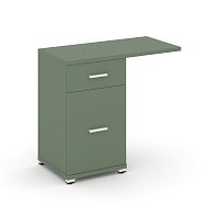 Тумба приставная с 1 ящиком Concept CN.TUS-003 W