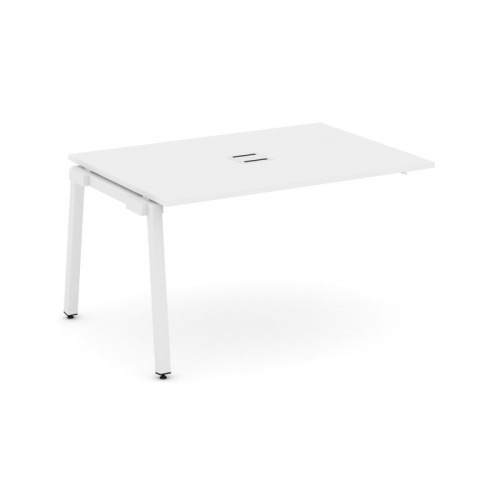 Style Project Проходной наб. элем. перег. стола SN-5A.NSPRG-001 Акация Лорка/Металл Белый 980*980*75 фото 21