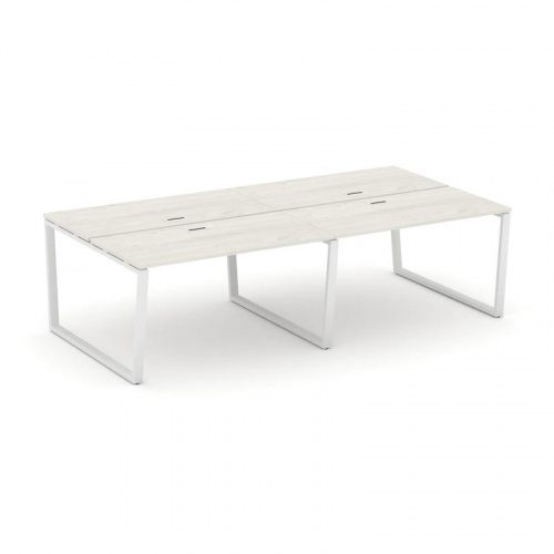 Style Project Рабочая станция 2-х сторон. SN-6T2.DRS-032 Акация Лорка/Металл Антрацит/Заглушка Пласт фото 13