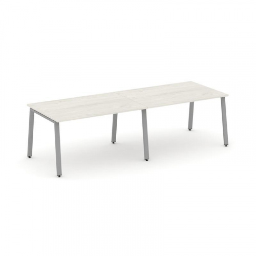 Style Project Стол переговорный SN-6A.SPRG-014.3 Дуб Наварра/Металл Белый 3160*980*750 фото 13