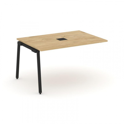 Style Project Проходной наб. элем. перег. стола SN-4A.NSPRG-002 Белый/Металл Белый 1180*980*750 фото 2