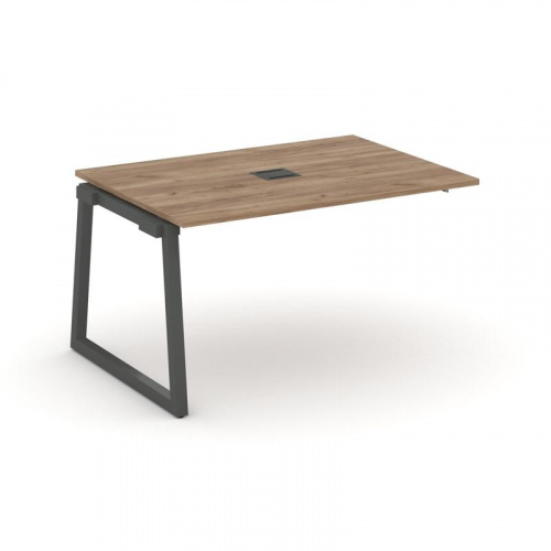 Style Project Проходной наб. элем. перег. стола SN-5T1.NSPRG-001 Акация Лорка/Металл Антрацит/Заглуш фото 23