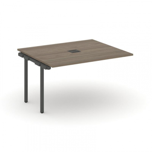 Style Project Проходной наб. элем. перег. стола SN-4P.NSPRG-034 Вяз Благородный/Металл Черный 1580*1 фото 4