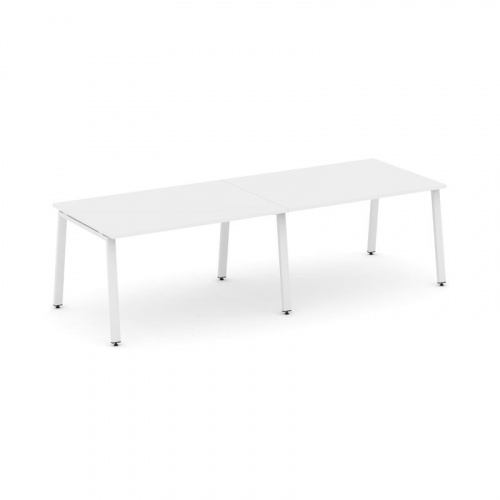 Style Project Стол переговорный SN-6A.SPRG-014.3 Дуб Наварра/Металл Белый 3160*980*750 фото 26