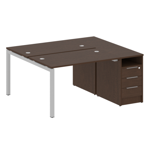 Бенч-система с тумбой на П-обр. м/к Metal System Quattro 50БП.РС-СТП-2.2 фото 9 Бенч-система с тумбой на П-обр. м/к Metal System Quattro 50БП.РС-СТП-2.2 фото 9