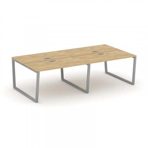 Style Project Рабочая станция 2-х сторон. SN-6T2.DRS-032 Акация Лорка/Металл Антрацит/Заглушка Пласт фото 2