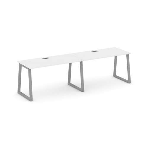 Style Project Рабочая станция 1 сторон. SN-6T1.ORS-003 Акация Лорка/Металл Антрацит/Заглушка Пластик фото 16