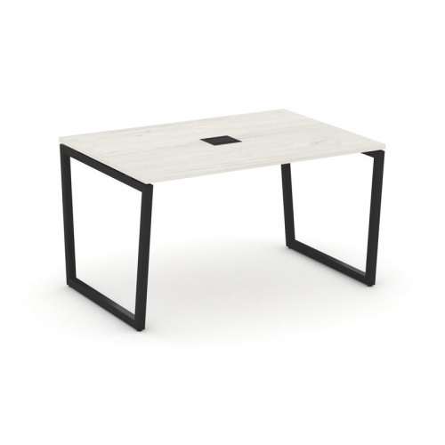 Style Project Стол переговорный SN-4T2.SPRG-003 Акация Лорка/Металл Антрацит/Заглушка Металл Антраци фото 8