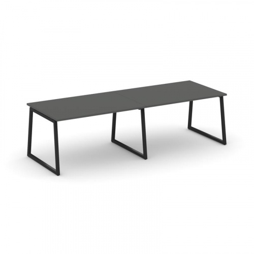 Style Project Стол переговорный SN-4T1.SPRG-014.3 Акация Лорка/Металл Антрацит 3160*980*750 фото 7