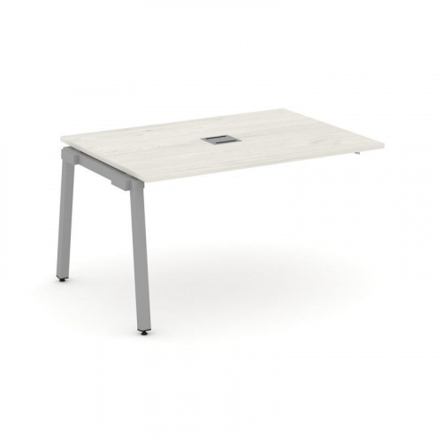 Style Project Проходной наб. элем. перег. стола SN-5A.NSPRG-001 Акация Лорка/Металл Белый 980*980*75 фото 8