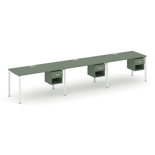 Бенч-система на 3 места с подвесными тумбами Concept CN.ORS-139 Бенч-система на 3 места с подвесными тумбами Concept CN.ORS-139