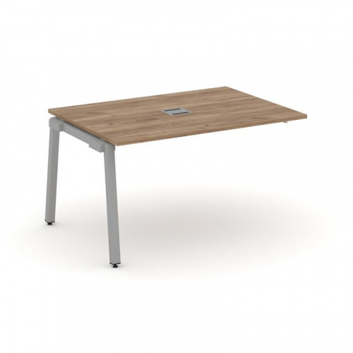 Style Project Проходной наб. элем. перег. стола SN-5A.NSPRG-001 Акация Лорка/Металл Белый 980*980*75 фото 7