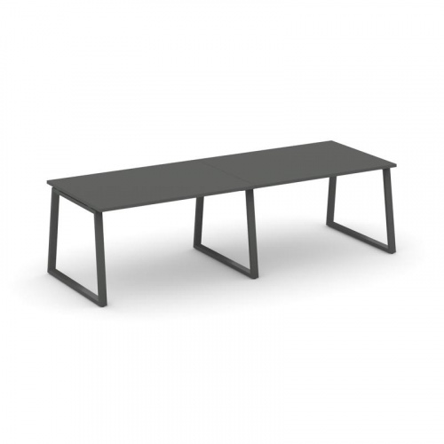 Style Project Стол переговорный SN-6T1.SPRG-013.3 Акация Лорка/Металл Антрацит 2760*980*750 фото 27