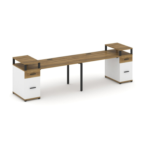 Бенч-система на 2 места с 2 опорными тумбами Concept CN.ORS-430 фото 7