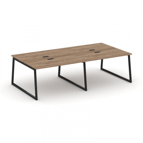 Style Project Рабочая станция 2-х сторон. SN-4T1.DRS-054 Акация Лорка/Металл Антрацит/Заглушка Пласт фото 6