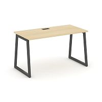 Style Project Стол письменный SN-4T1.SP-004 Акация Лорка/Металл Антрацит/Заглушка Пластик Черный 158