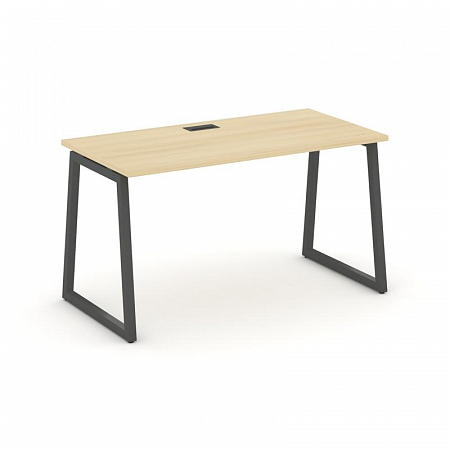 Style Project Стол письменный SN-4T1.SP-001 Акация Лорка/Металл Антрацит/Заглушка Пластик Черный 980