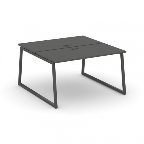 Style Project Рабочая станция 2-х сторон. SN-4T1.DRS-022 Акация Лорка/Металл Антрацит/Заглушка Пласт фото 14