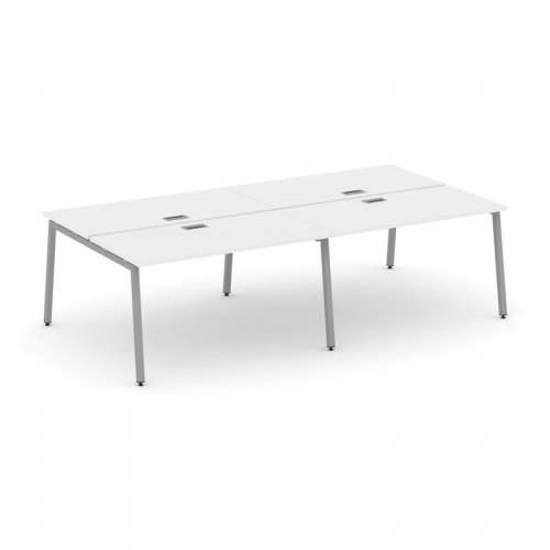 Style Project Рабочая станция 2-х сторон. SN-4A.DRS-042 Антрацит/Металл Белый 2360*1432*750 фото 10