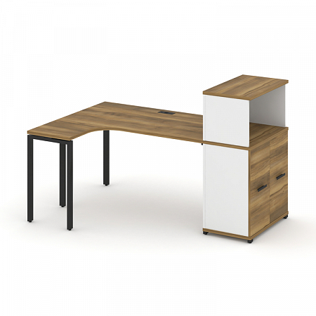 Стол эргономичный с опорным распашным шкафом Concept CN.SA-213(L)