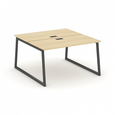 Style Project Рабочая станция 2-х сторон. SN-4T1.DRS-014 Акация Лорка/Металл Антрацит/Заглушка Пласт