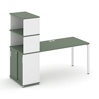 Стол офисный с опорным шкафом-купе Concept CN.SP-243