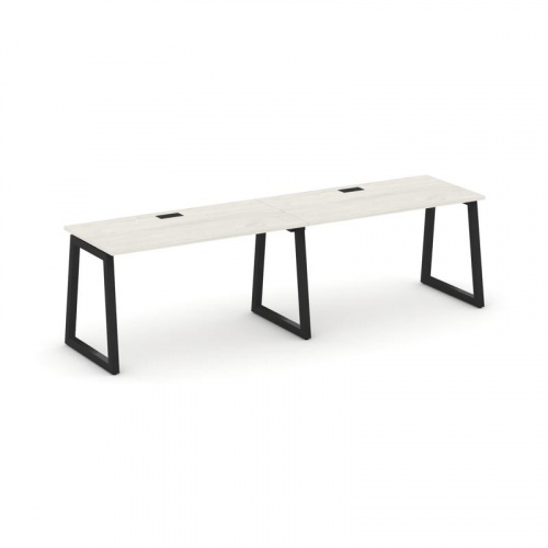 Style Project Рабочая станция 1 сторон. SN-5T1.ORS-004 Акация Лорка/Металл Антрацит/Заглушка Пластик фото 8