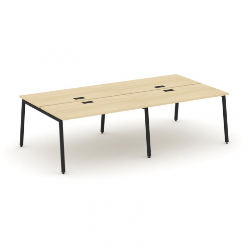 Style Project Рабочая станция 2-х сторон. SN-4A.DRS-042 Антрацит/Металл Белый 2360*1432*750 фото 12