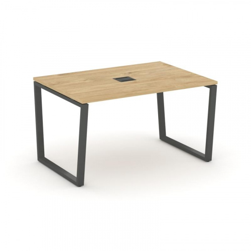 Style Project Стол переговорный SN-6T2.SPRG-004 Акация Лорка/Металл Антрацит/Заглушка Металл Антраци фото 22