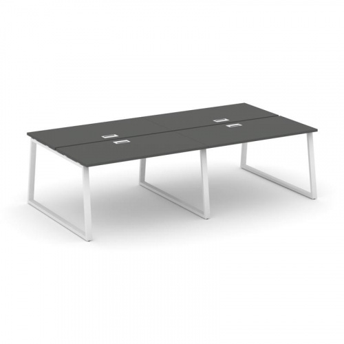 Style Project Рабочая станция 2-х сторон. SN-6T1.DRS-054 Акация Лорка/Металл Антрацит/Заглушка Пласт фото 19