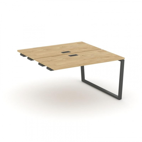 Style Project Стол-приставка к опор. элем. SN-6T2.DPRS-013 Акация Лорка/Металл Антрацит/Заглушка Пла фото 22