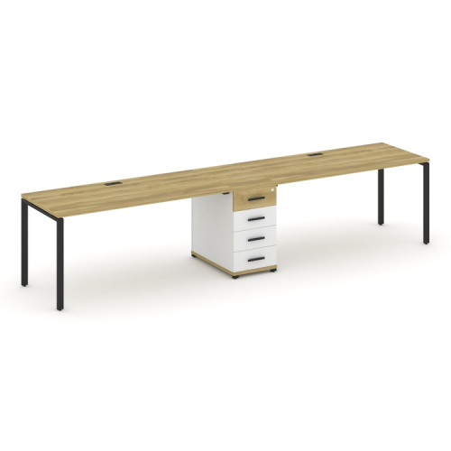 Бенч-система на 2 места с 1 опорной тумбой Concept CN.ORS-404 фото 6