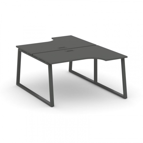 Style Project Рабочая станция эргоном. SN-6T1.DRPA-011 Акация Лорка/Металл Антрацит/Заглушка Пластик фото 27