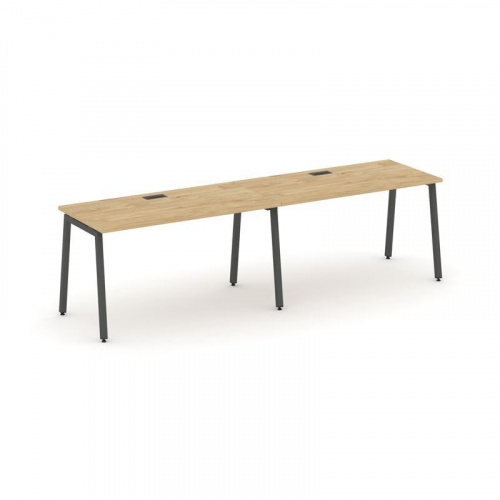 Style Project Рабочая станция 1 сторон. SN-4A.ORS-012 Белый/Металл Антрацит 2360*700*750 фото 22