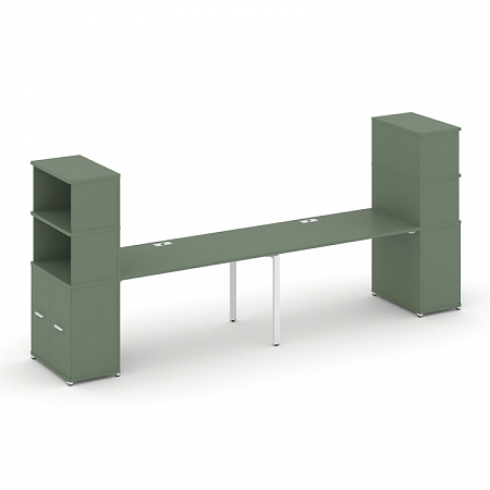 Бенч-система с опорными распашными шкафами Concept CN.ORS-230