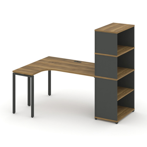 Стол эргономичный с опорным стеллажом Concept CN.SA-208(L)