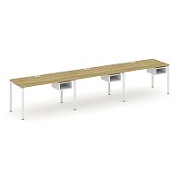 Бенч-система на 3 места с подвесными тумбами Concept CN.ORS-123