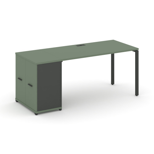 Стол офисный с опорным распашным шкафом Concept CN.SP-220 фото 2