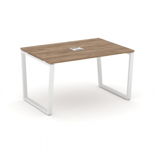 Style Project Стол переговорный SN-6T2.SPRG-004 Акация Лорка/Металл Антрацит/Заглушка Металл Антраци фото 11