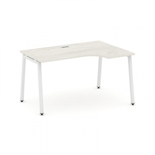 Style Project Стол рабочий эргоном. SN-4A.SPA-011(R) Антрацит/Металл Антрацит 1380*700/980*750 фото 25