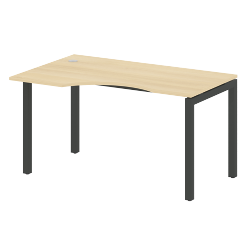 Стол криволинейный левый на П-обр. м/к Metal System Quattro 50БП.СА-2 (L) фото 15