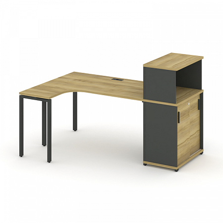 Стол эргономичный с опорным шкафом-купе Concept CN.SA-219(L)